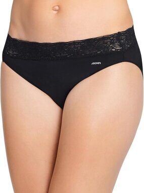 Jockey Women's Underwear No Panty Line Promise Tactel Lace Bikini